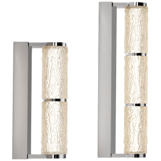 Maxlight Love W0422/3 LED wall lamp 3000K 31/46cm, elegant chrome