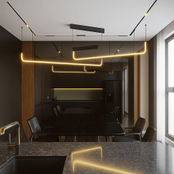 MAXlight Urus P0645 LED pendant lamp 30W 3000K