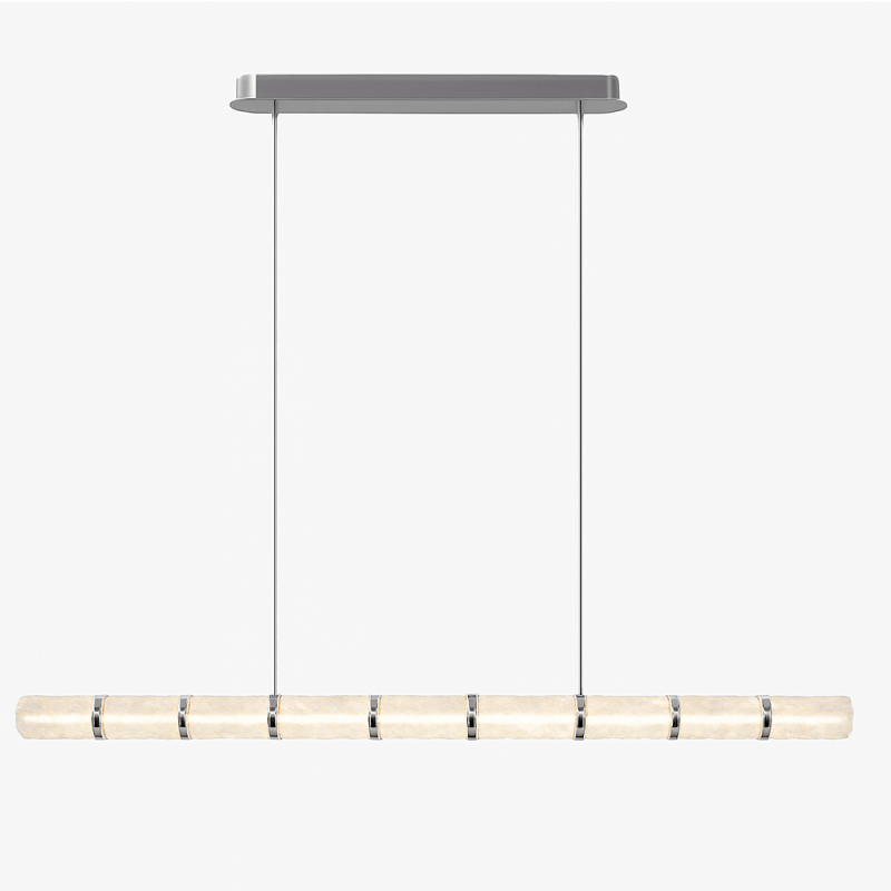 MAXLIGHT Love P0647 Linear LED Pendant Lamp 3000K Chrome Acrylic