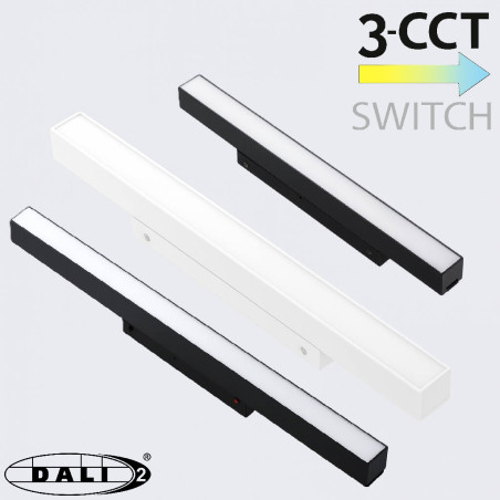 MULTILINE SAGA STRIPE linear 48V 3CCT 3000K/4000K/5000K DALI