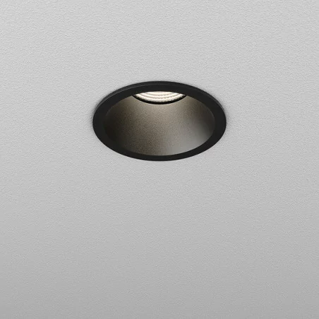 AQFORM HOLLOW LED recessed 38051 IP44 8.5W 78mm black, white