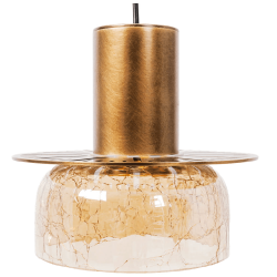 MAXlight Signature A P0601 LED pendant lamp 8W brass + glass