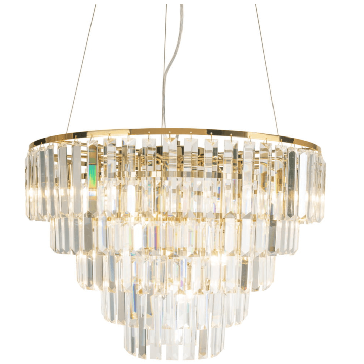 MAXlight MONACO pendant lamp gold, chrome