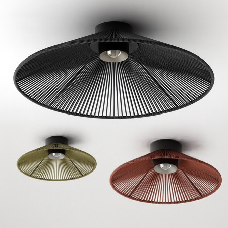 AQFORM SNOP QRLED surface-mounted 47046/9 Ø40/60cm 3 colors