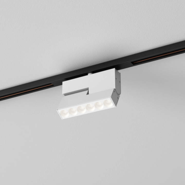 AQFORM MICROTRACK RAFTER mini points LED 16454 adjustable white black