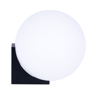 Bathroom wall lamp LOONARI CROSTI LONNA IP44 white, black G9