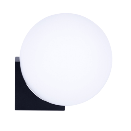 Bathroom wall lamp LOONARI CROSTI LONNA IP44 white, black G9