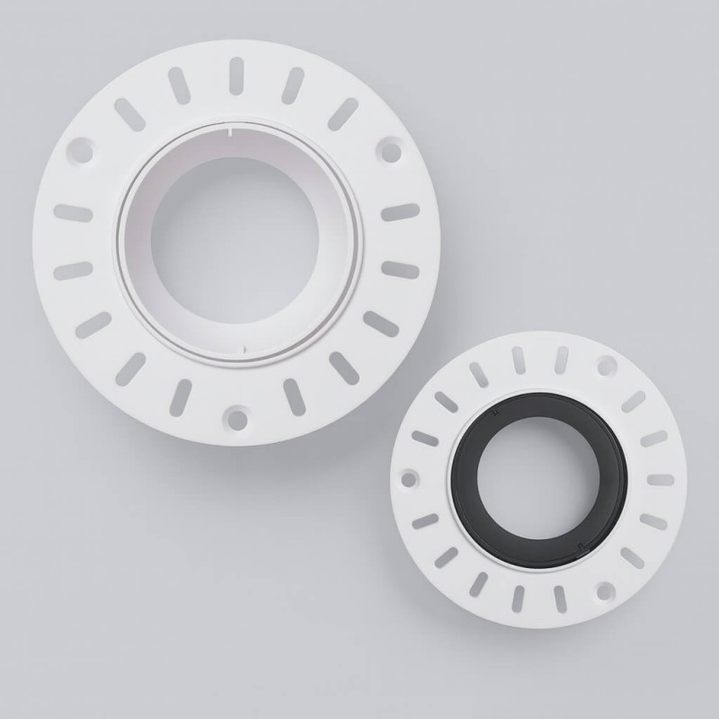 SLED TRIMLESS 54016 frameless GU10 recessed luminaire white, black