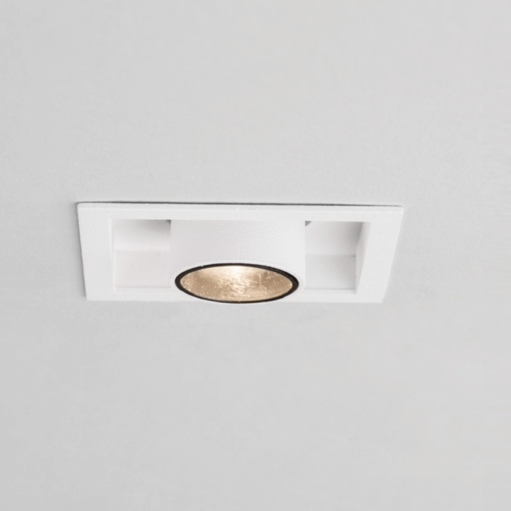 LUCES DESERT square recessed LED lamp 3000K white