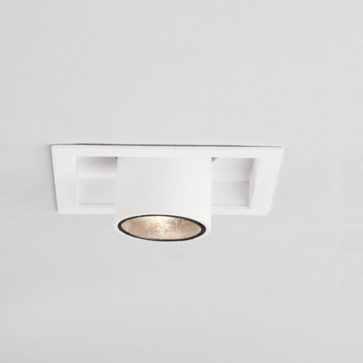 LUCES DESERT square recessed LED lamp 3000K white