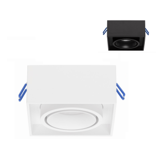 LUCES ACAMIEL LE61617/8 square ceiling lamp GU10 white, black