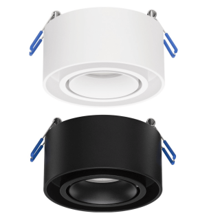 LUCES ACAMIEL LE61615/6 round GU10 ceiling lamp white, black
