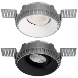 LUCES APARTADO LE61373/4 round recessed lamp GU10 white, black