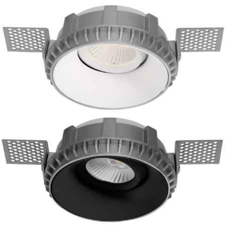 LUCES APARTADO LE61373/4 round recessed lamp GU10 white, black