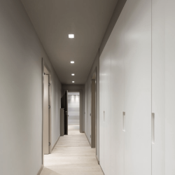 LUCES APARTADO LE61371/2 recessed luminaire GU10 white, black square