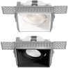 LUCES APARTADO LE61371/2 recessed luminaire GU10 white, black square