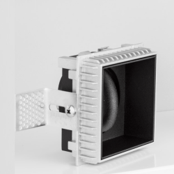 LUCES APARTADO LE61371/2 recessed luminaire GU10 white, black square