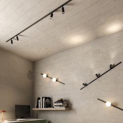 STUCCHI MICRO 9600-ST1 surface track 48V black, white 1-2m