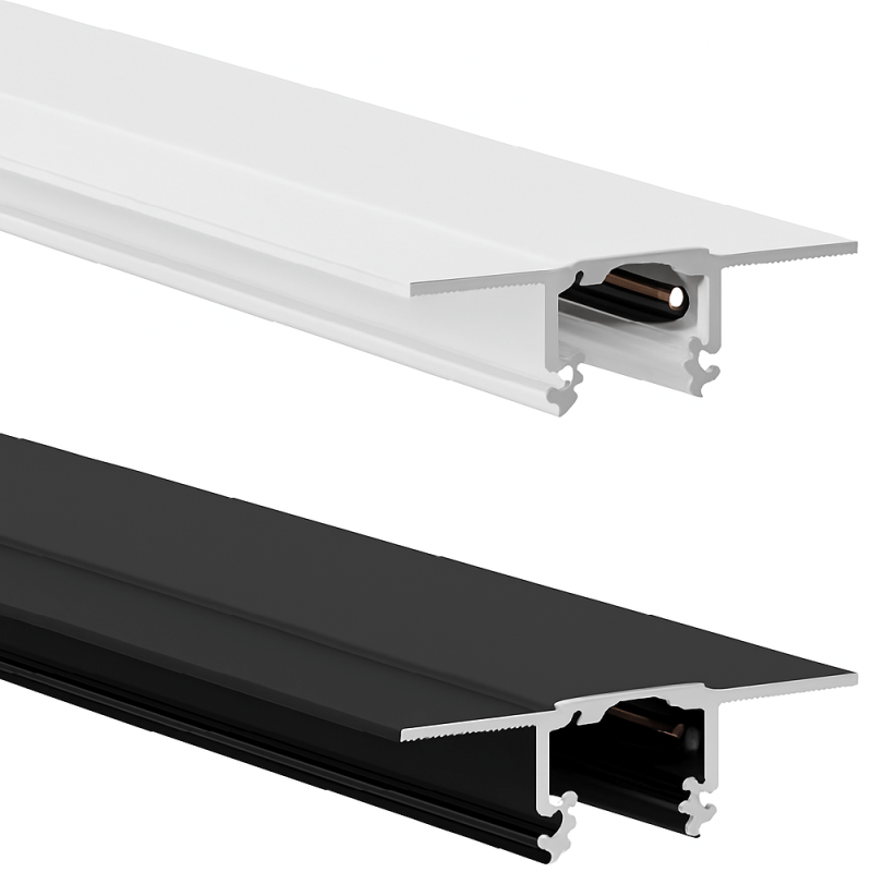 Stucchi MICRO 9600-ST5 recessed magnetic track