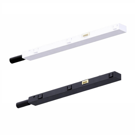 STUCCHI MICRO 9601-S starting end cap with 2.5m cable recessed track