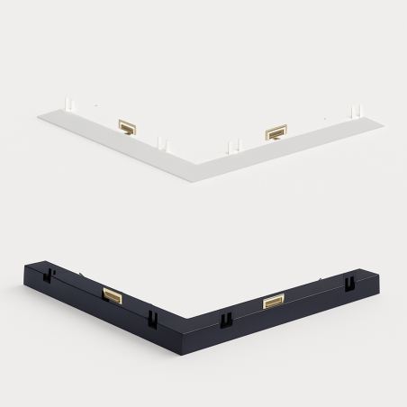 STUCCHI MICRO 9611 L-connector electric 48V black, white