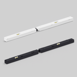 AQF MICROTRACK łącznik elastyczny elektryczny biały, czarny