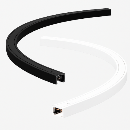 Stucchi MICRO 9600-R03/R05 surface-mounted arch rail, black, white