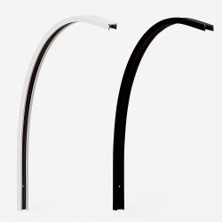 AQF Microtrack szyna natynkowa łuk sufit-ściana Stucchi 9600-R03-9V