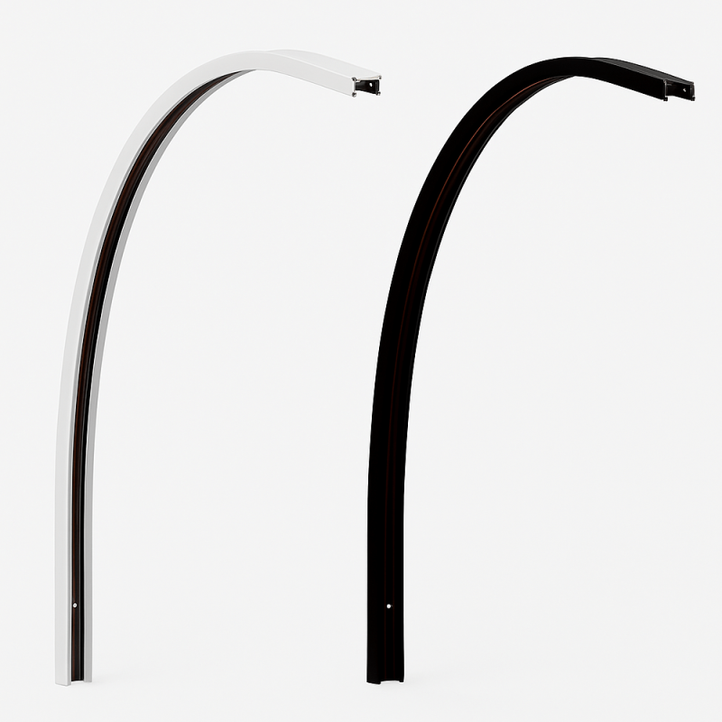 Stucchi MICRO 9600-R03-9V surface-mounted rail, ceiling-wall arch