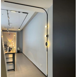 Stucchi MICRO 9600-R03-9V surface-mounted track ceiling-wall arc