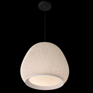 ADANI Knit 7450C lampa wisząca E27 z naturalnej tkaniny 45cm