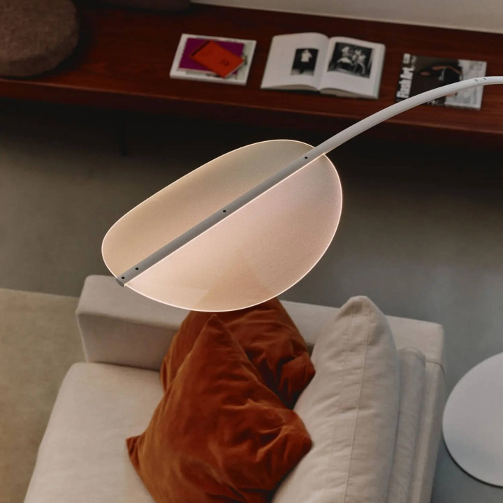 STILNOVO DIPHY 8165 white designer LED floor lamp 30W 2700K, 3000K