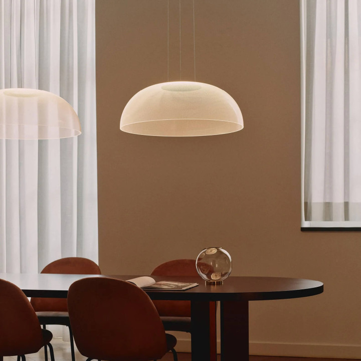 STILNOVO DEMI 8891 przeźroczysta lampa wisząca 95cm LED 2700-3000 DALI
