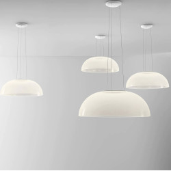 STILNOVO DEMI 8891 przeźroczysta lampa wisząca 95cm LED 2700-3000 DALI