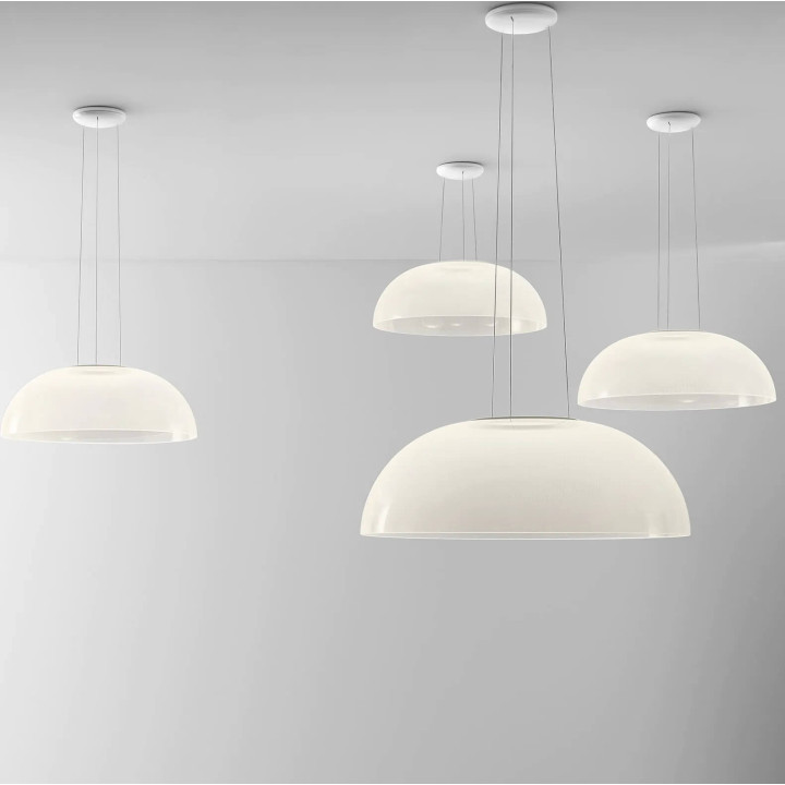 STILNOVO DEMI 8891 transparent pendant lamp 95cm LED 2700-3000K DALI