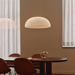 STILNOVO DEMI 8890, 8892 lampa wisząca LED klosz 70cm 2700-3000K