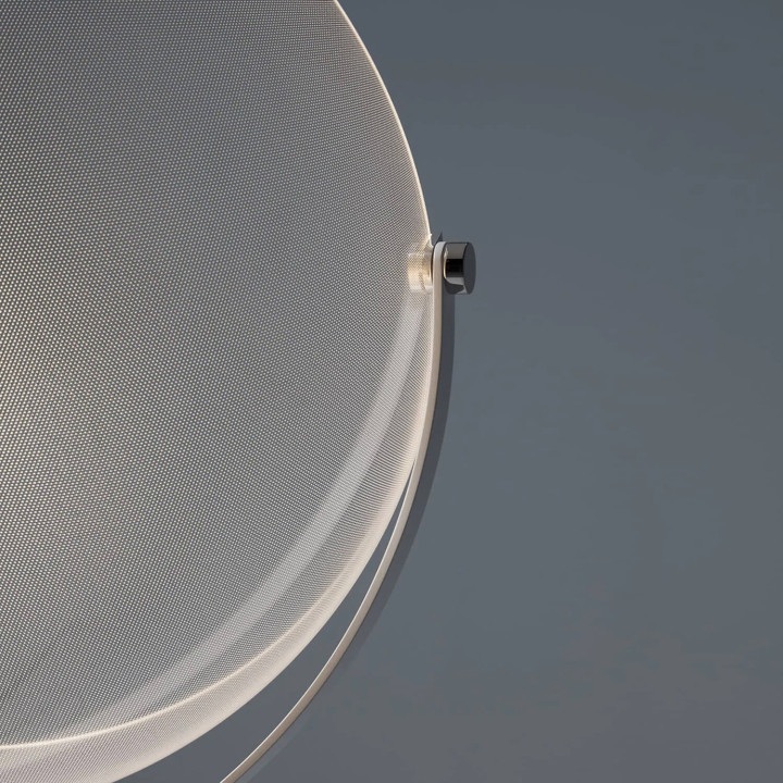 STILNOVO DEMI MOON 9775, 9776 lampa podłogowa tr&oacute;jn&oacute;g biała, czarna