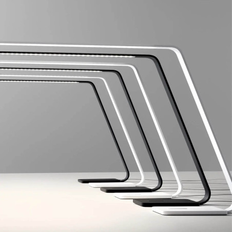 STILNOVO LAMA Tab 7112, 7113 lampa biurkowa LED 9W biała, czarna 3000K