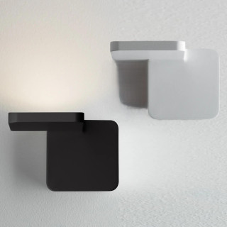 STILNOVO QUAD 7750, 7753 włoski kinkiet LED 19W biały, czarny 3000K