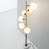 Stilnovo Galassia 9560 Floor Lamp 1950s-Inspired– 6×E14 white balls