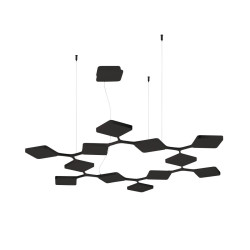 STILNOVO Quad 8112/8113 lampa wisząca LED 91W 3000K, CRI90, DALI-Push