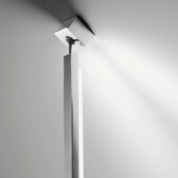 STILNOVO XILEMA 7773, 7774 LED pendant lamp 25W white, aluminum 3000K