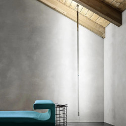 STILNOVO XILEMA 7773, 7774 lampa wisząca LED 25W biała, aluminium