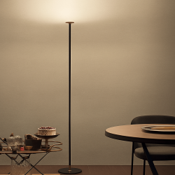 STILNOVO LUNA 9707, 9709 lampa podłogowa LED 2700K/3000K biała, czarna