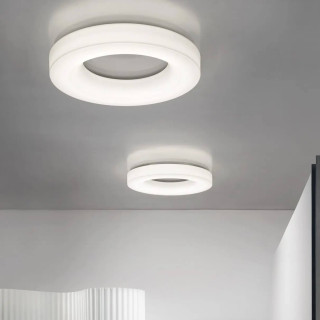 STILNOVO SATURN 7651, 7653 white surface LED lamp 75cm, 115cm DALI