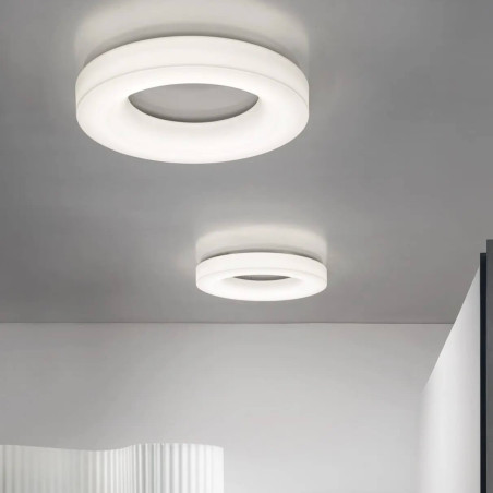 STILNOVO SATURN 7651, 7653 plafon LED 75cm, 115cm DALI 3000K, 4000K