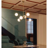 STILNOVO GALASSIA 9556 hanging lamp spheres 6xE14