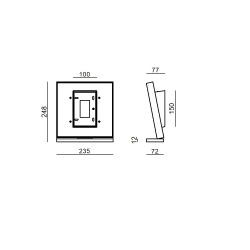 STILNOVO INBILICO 9780, 9781, 9782, 9783 kinkiet LED 2700K/3000K