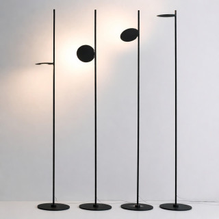 STILNOVO KIMIA 8545, 8546 wysoka lampa podłogowa LED 25W biała, czarna