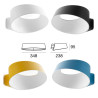 STILNOVO OXYGEN wall LED 17W white, black, yellow, azure